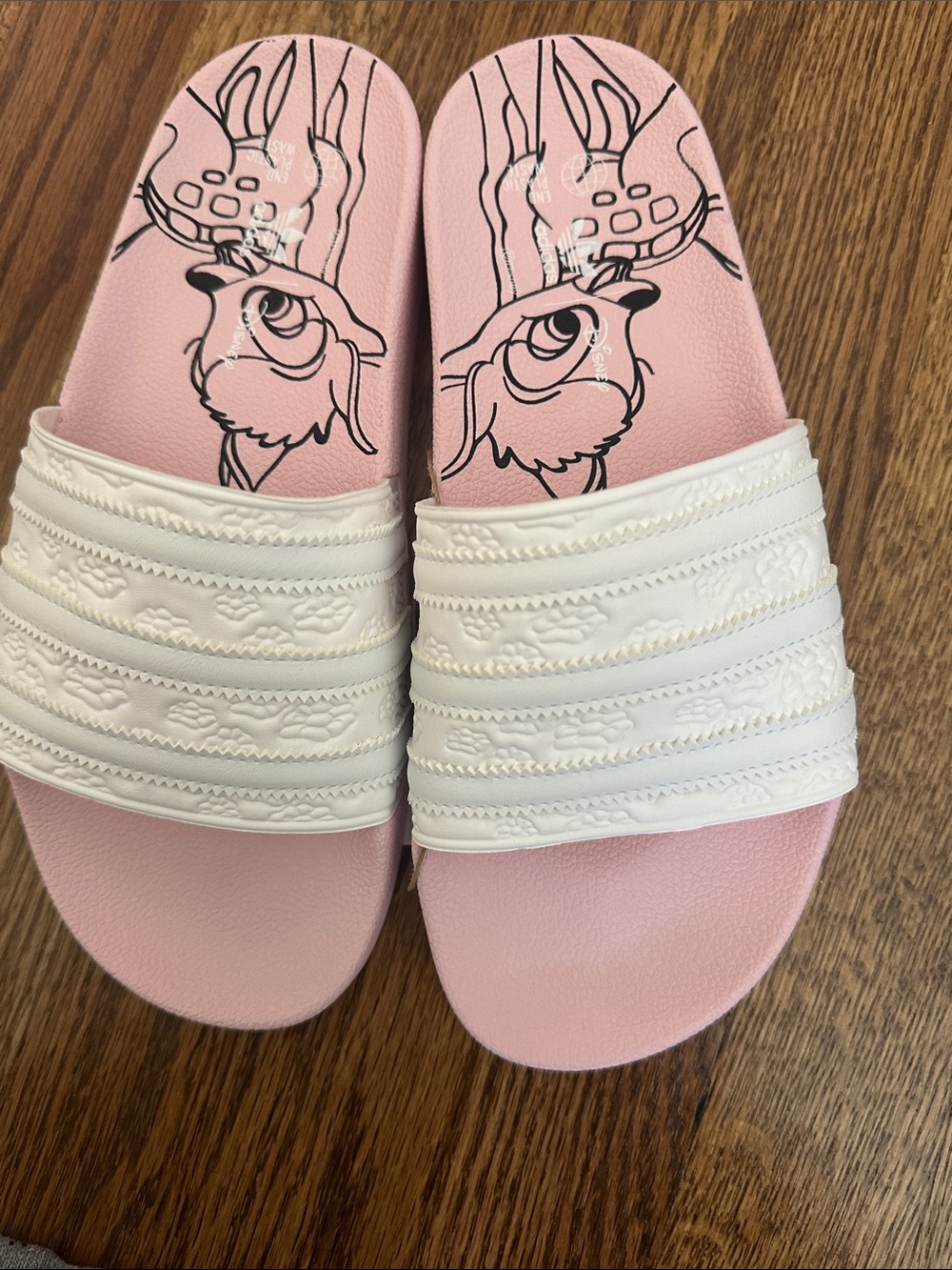 Adidas X Disney Adilette Bambi limited edition. No box. - Picture 3 of 4